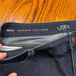 COPY - LOFT Kick Crop Jeans